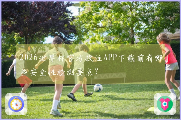 2026世界杯官方投注APP下载前有哪些安全性检测要点?